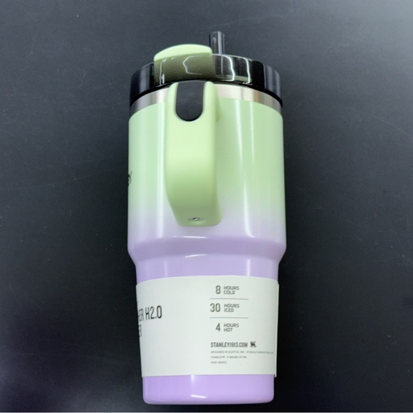 Stanley x Target HYPNOTIC GREEN Halloween 2025 Quencher 20oz Tumbler Cup NWT - Picture 3 of 5